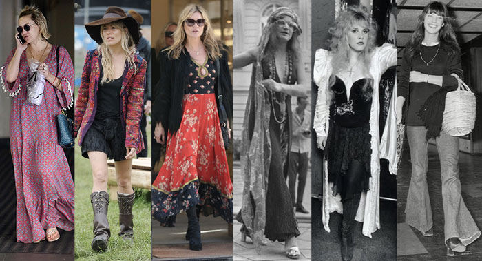 Celebrities with a bohemian style personality | 40plusstyle.com