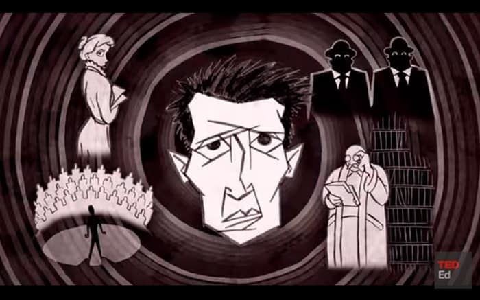 What Does Kafkaesque Really Mean? A Short Animated Video Explains - @Open Culture 1 What Does Kafkaesque Really Mean? A Short Animated Video Explains - @Open Culture Artes & contextos Kafkaesque