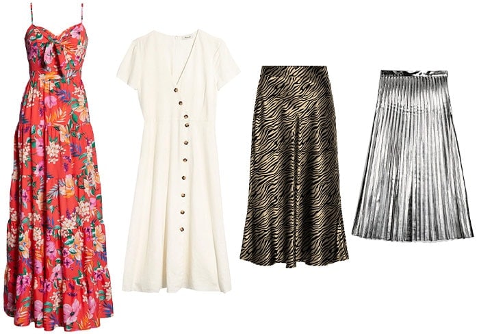 skirts and dresses in the latest fashion trends | 40plusstyle.com