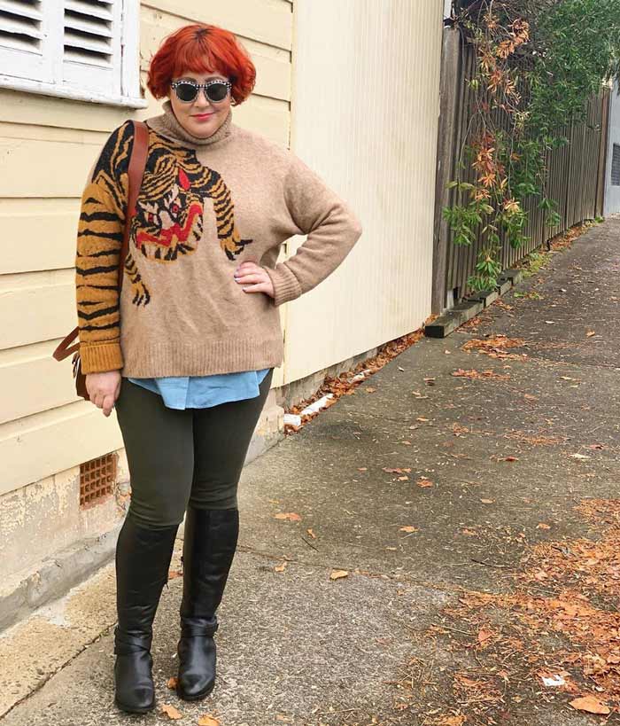 knee high wide calf boots for winter and fall | 40plusstyle.com