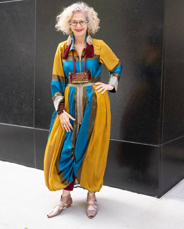 bohemian style has lots of accessories | 40plusstyle.com