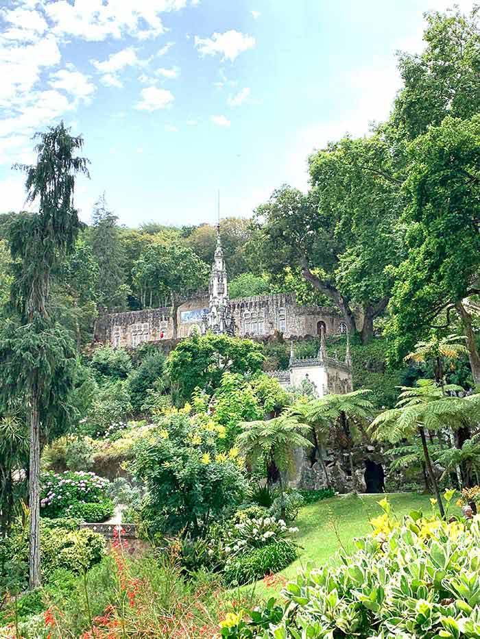 jardines del palacio Quinta da Regaleira Sintra | 40plusstyle.com