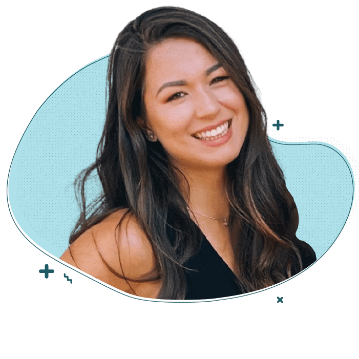 smiling picture of cecilia smoyer on a blue background | Onsite Leasing Team smiling picture of cecilia smoyer on a blue background | Onsite Leasing Team