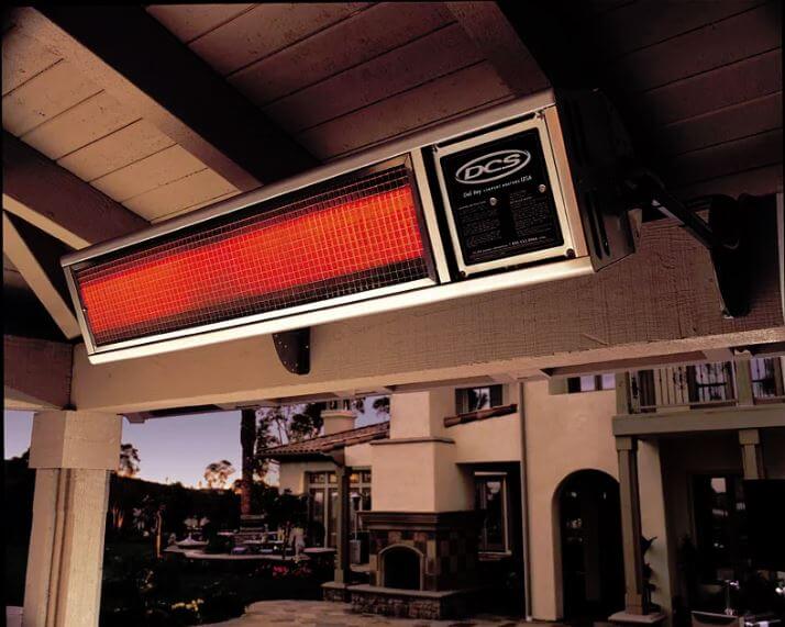 NATURAL GAS PATIO HEATER WALL MOUNTED