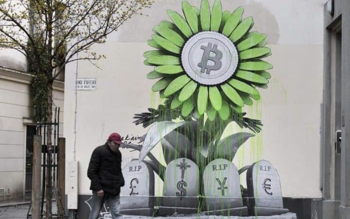 “R.I.P Banking System” by Ludo in Paris 1 R.I.P Banking System