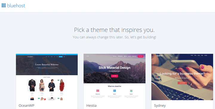 choose blog theme