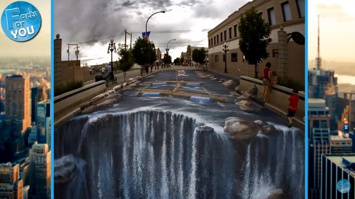 @YouTube "Most Amazing 3D Street Art From Around The World" 1 Amazing 3d Street Art