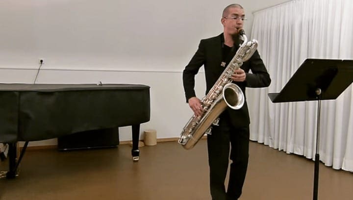 Bach Cello Suite Performed on Baritone Saxophone 1 Bach Suite Performed on Baritone Saxophone