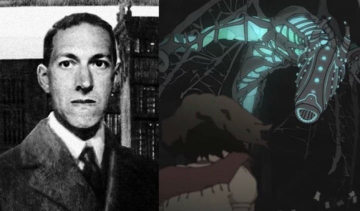 H.P. Lovecraft ’s Cthulhu gets the anime treatment - @Dangerous Minds 1 H.P. Lovecraft