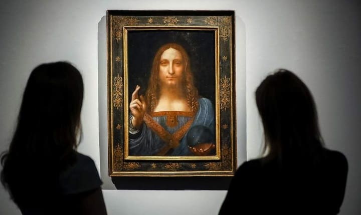 Salvator Mundi desaparecido: a perda da aura? 3 Salvator Mundi Leonardo da Vinci ©AFP/Getty Images