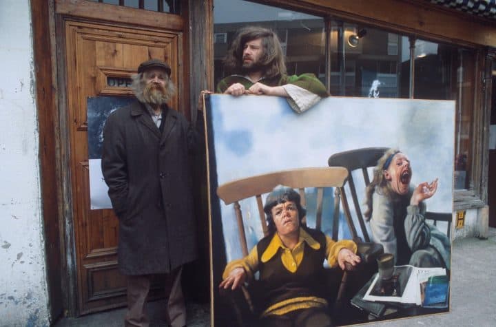 The Peculiar Tale Of Robert Lenkiewicz And Diogenes (...) @Flashbak 1 Robert Lenkiewicz