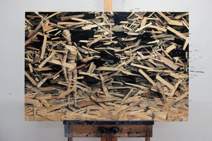 Pejac’s Newest Series “Redemption” Utilizes Pressed Wood as Canvas 1 Pejac’s Newest Series “Redemption”