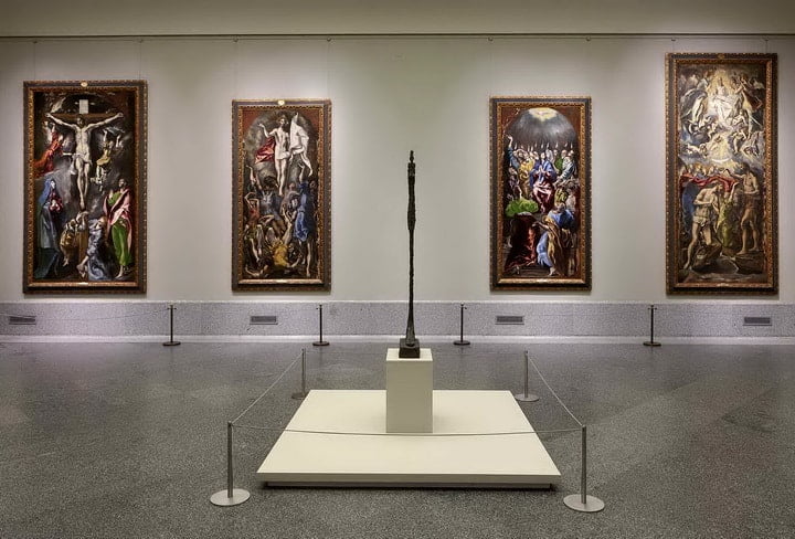 Giacometti dialoga con los grandes maestros del Prado 1 Giacometti