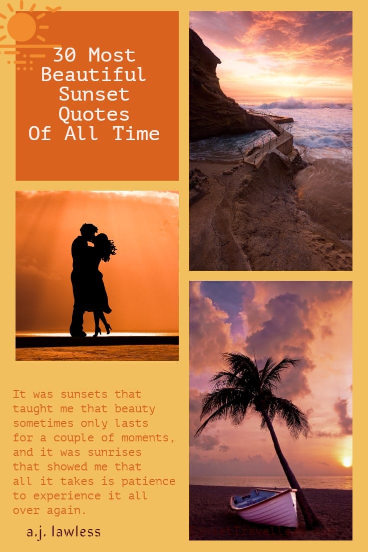 Greatest Sunset Quotes From Around The World Sunset