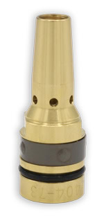 TOUGH LOCK slip-on retaining head shown from front