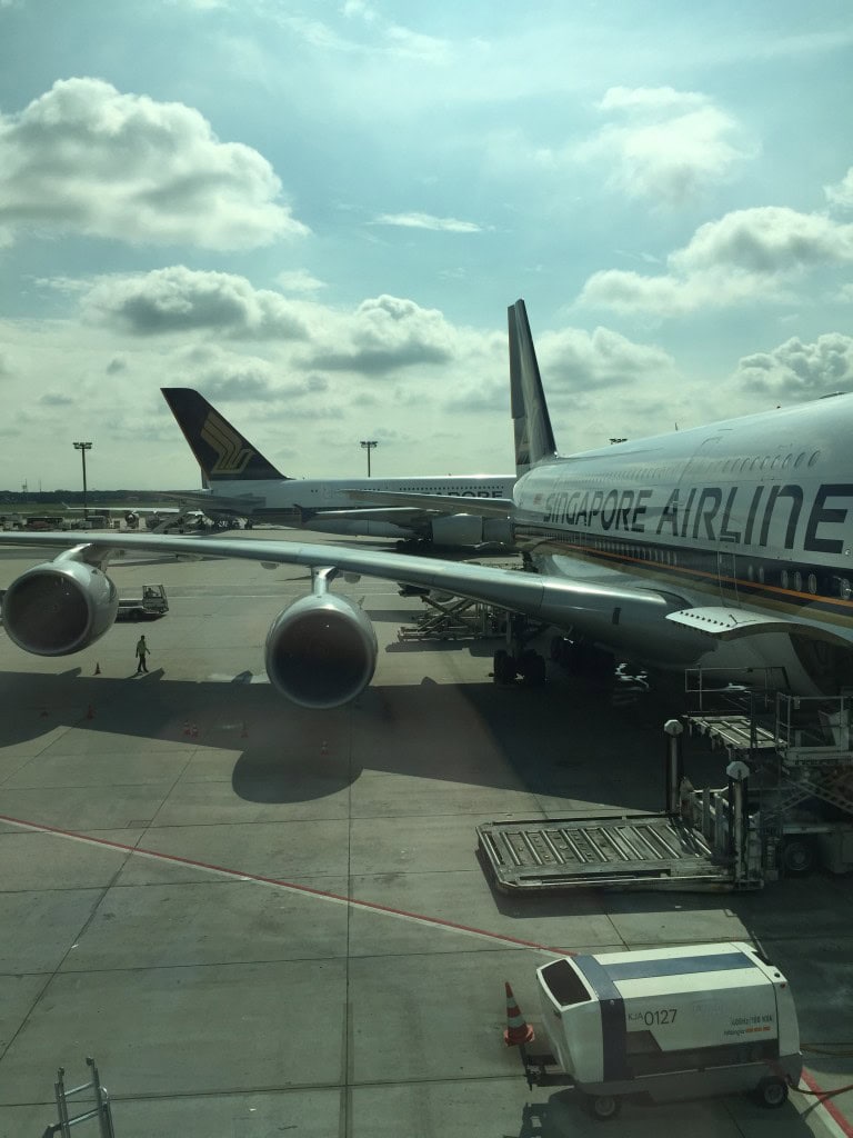 Singapore Airlines nach New York im A380 Economy Class Singapore Airlines nach New York