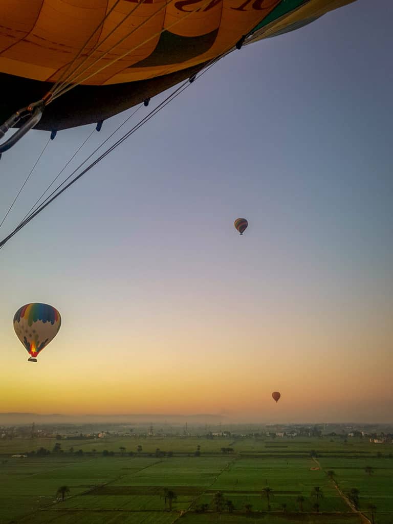 Luxor hot air ballooning