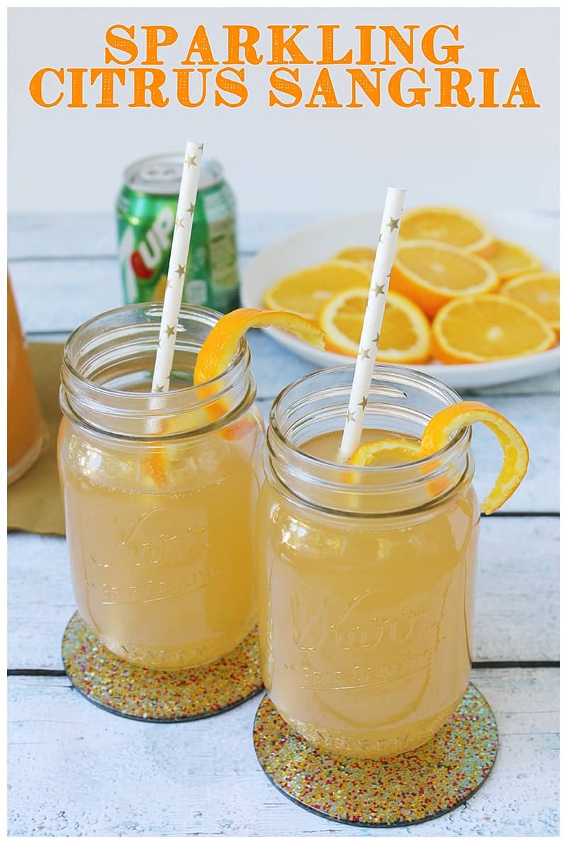 sparkling citrus sangria