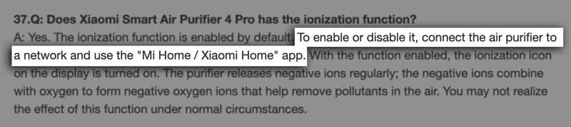 Xiaomi Smart Air Purifier 4 adds negative air ionization that you may not  need - Hindustan Times