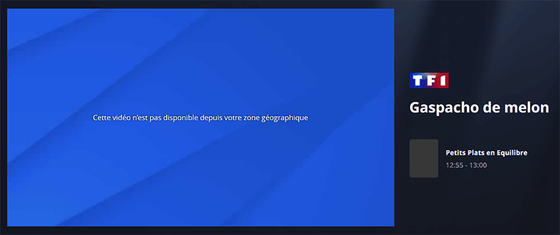 TF1 à l'étranger sans VPN