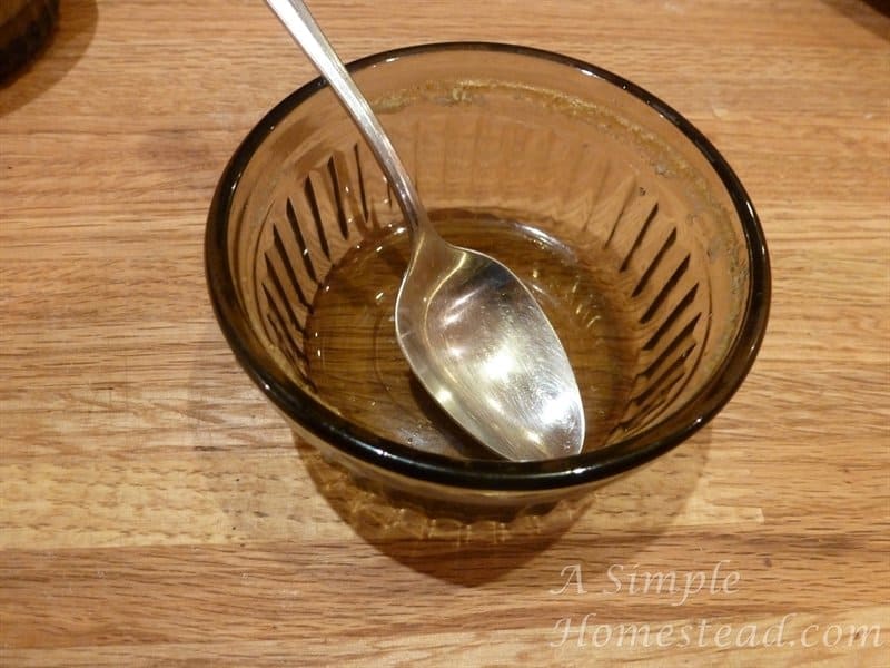 caramel custard - all gone