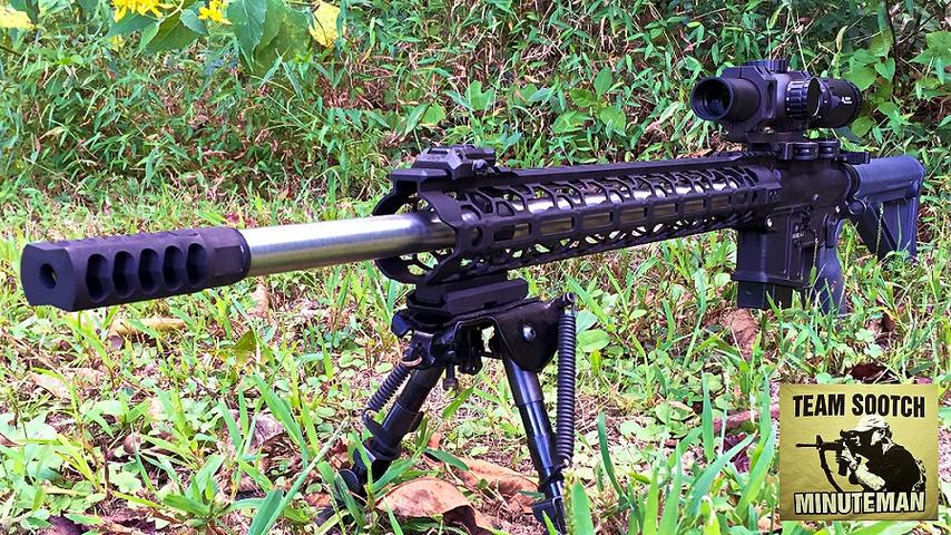 6 5 Creedmoor Stainless Muzzle Brake Compensator Comp Rpr 5 8 24 Tpi Punisher 3 Cx3tactical