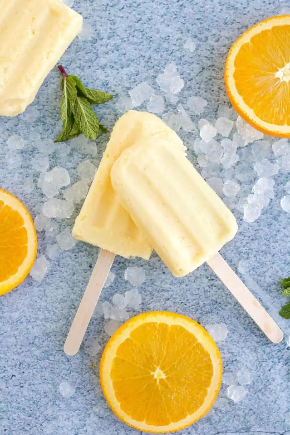 Orange Julius Popsicles are creamy, smooth and full of orange flavor. If you love an orange creamsicle, you are going to love this variation of the classic frozen treat.
