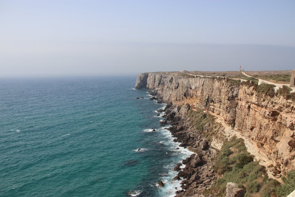 Fort Fortaleza de Sagres – Die alte Festung von Sagres an der Algarve Fort Fortaleza de Sagres – Die alte Festung von Sagres an der Algarve