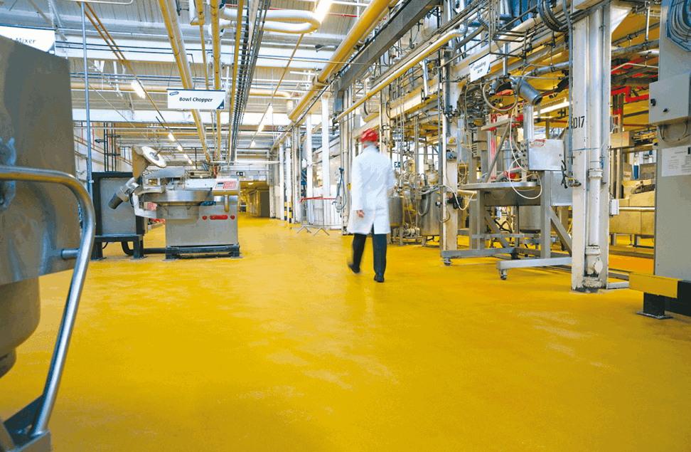 Floor for dairies