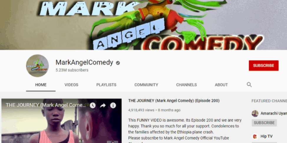 MarkAngel-Youtube