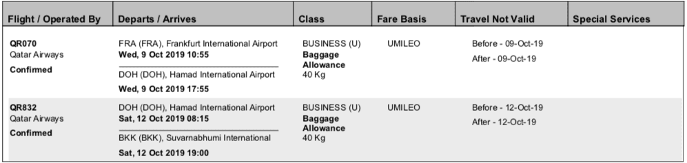 Business Class durch Meilen? Ja das ist möglich! Business Class durch Meilen?