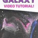 How To Paint A Galaxy Easily Using Acrylic Pouring Homebody Hall