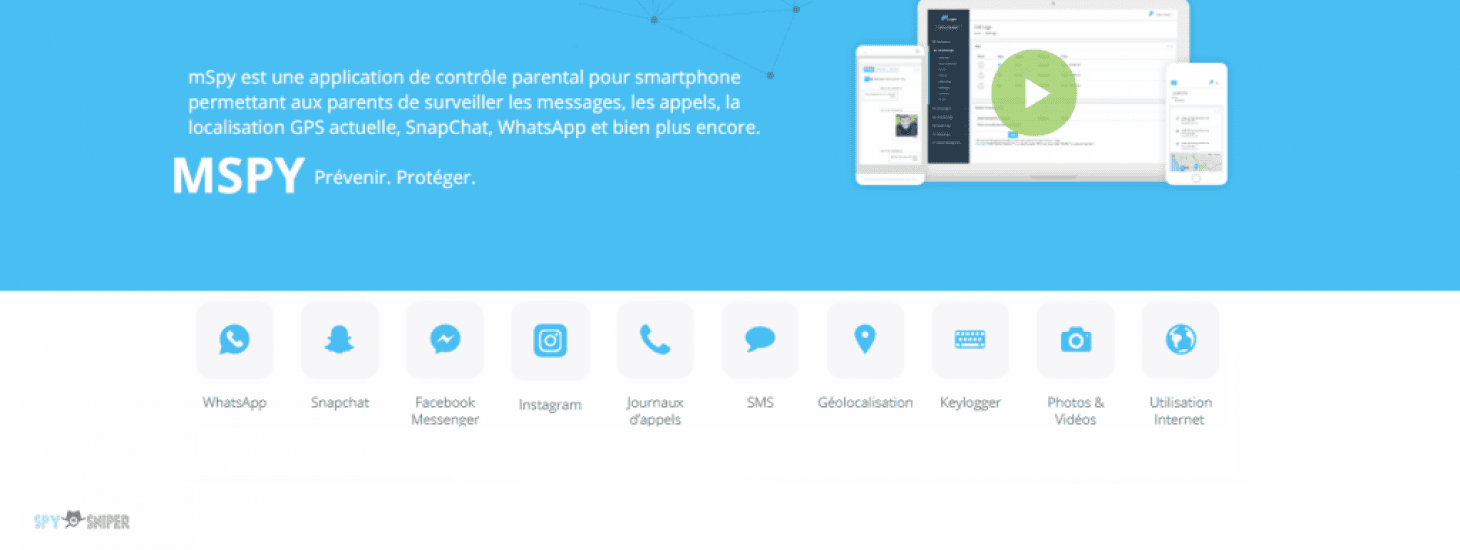 Cliquez sur le logiciel espion de votre choix pour le tester…