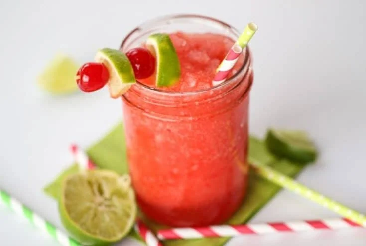 This Cherry Limeade Slush is a copycat recipe of your favorite Sonic Drive-In Drink. This drink recipe has the perfect balance of cherry and lime flavor. It is a perfect way to cool down and relax on a hot summer's day.