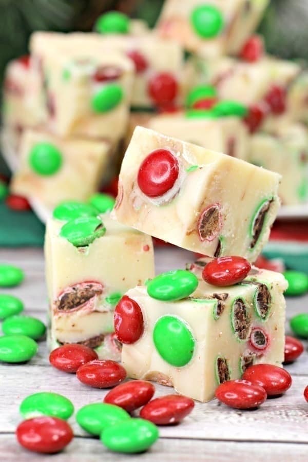 3 Ingredient Holiday Fudge The Farm Girl Gabs