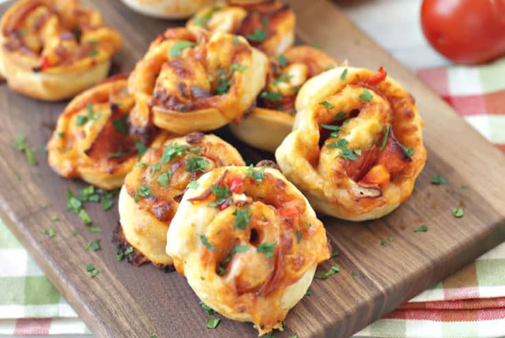 pepperoni pizza pinwheels - a fun twist on classic pizza recipe