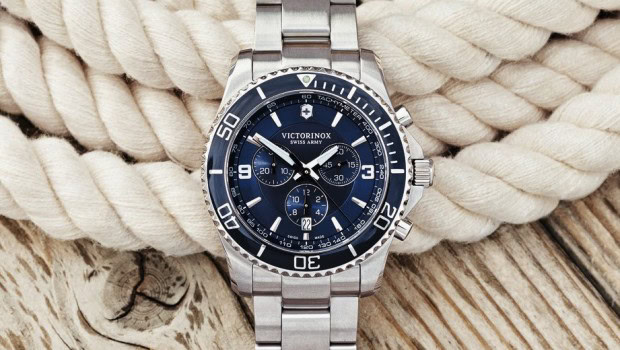 victorinox maverick chronograph black