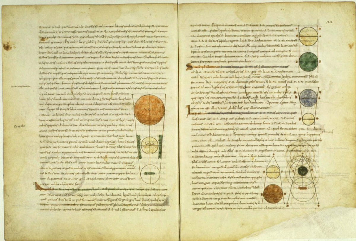 Calcidius' Latin Timaeus, medieval manuscript