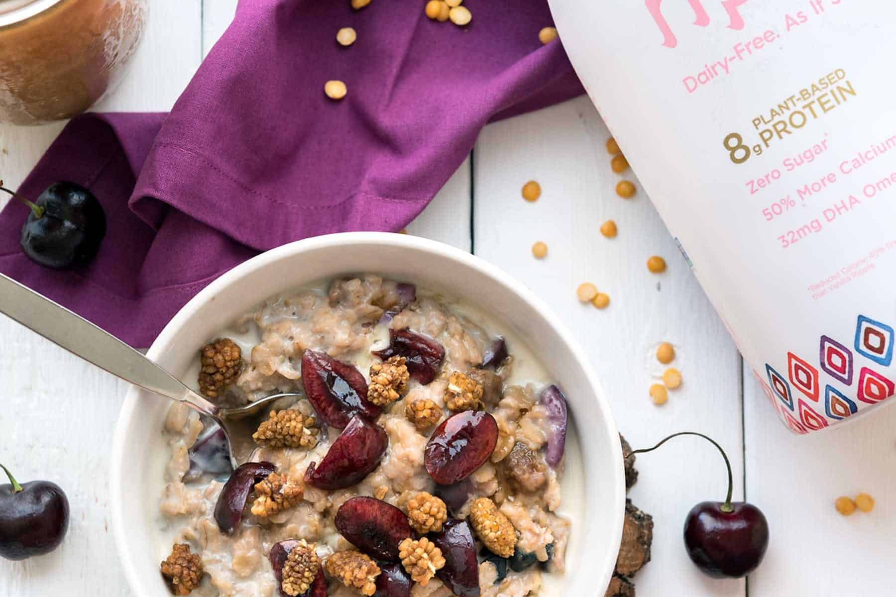 New Product Review! Unsweetened Vanilla Ripple Pea Milk - High in protein, zero sugar, and allergy-friendly! #vegan #soyfree #nutfree #ripplefoods #dairyfreedom