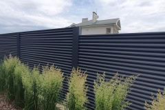 Жалюзийные заборы каскадом