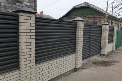 Жалюзийные забор и ворота