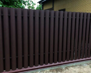 штакетный забор