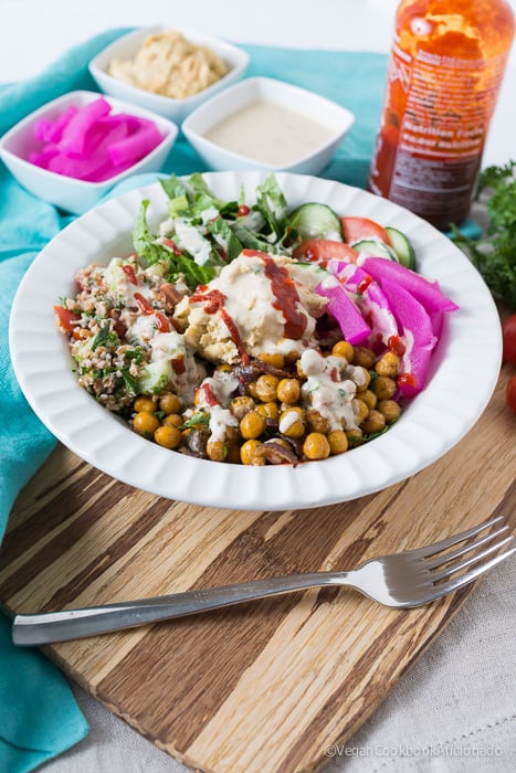 Deconstructed Falafel Bowl