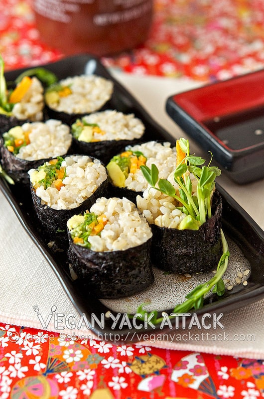 Brown Rice Veggie Roll