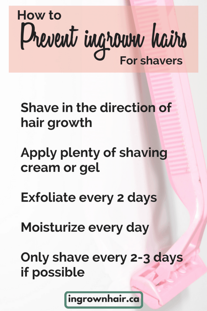Prevent Ingrown Hairs With A Few Easy Tips Ingrownhair Ca