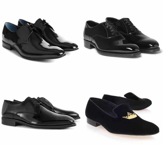 black tie dress code shoes