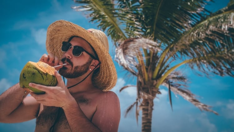 Coconut Water To Stay Hydrated