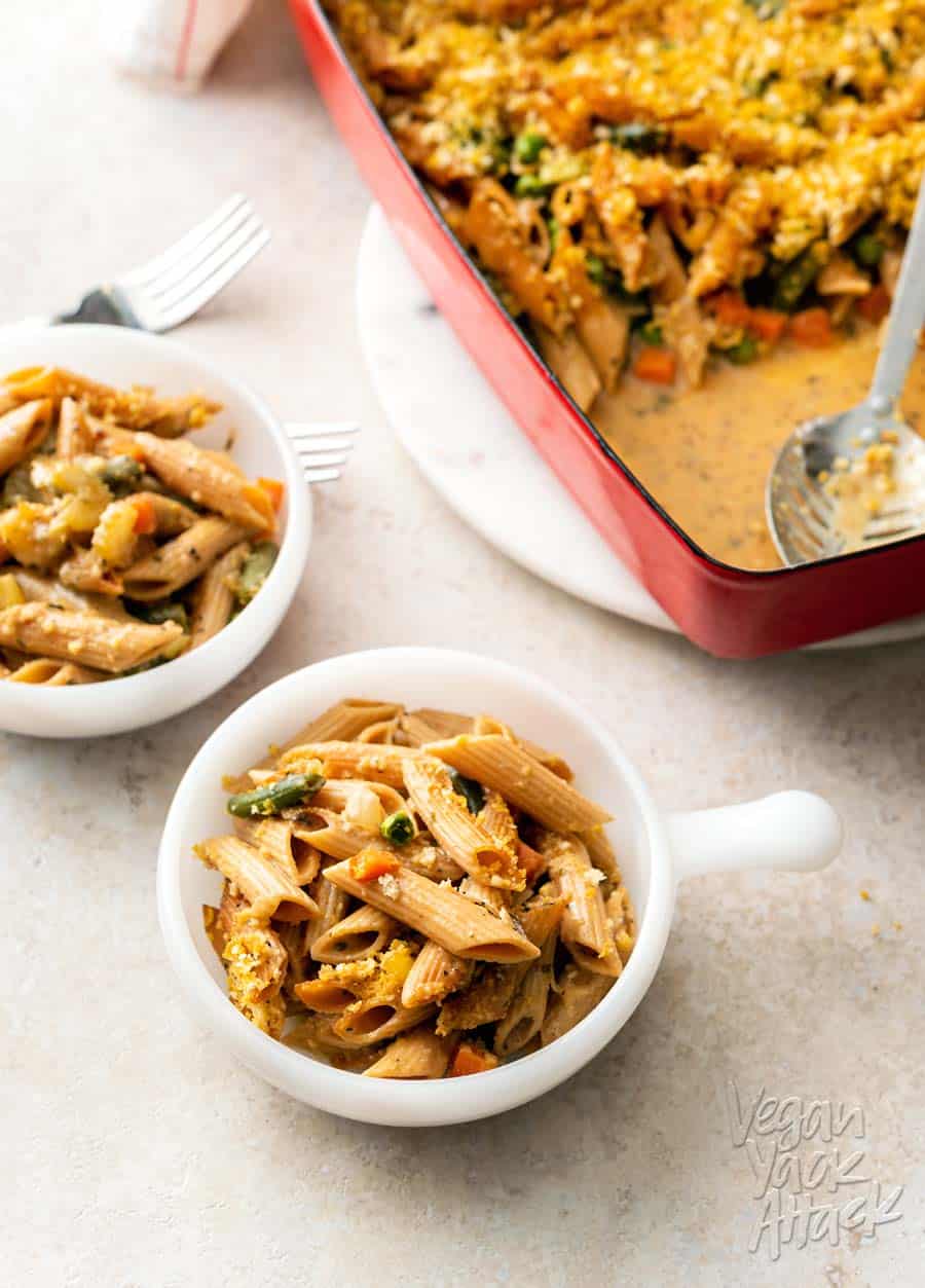 Vegan Potpie Noodle Casserole Vegan Yack Attack