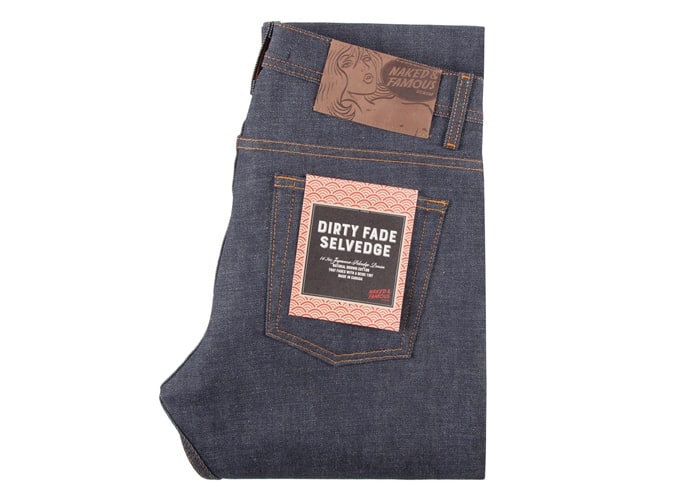 NAKED & FAMOUS DENIM Dirty Fade Selvedge Denim Jeans