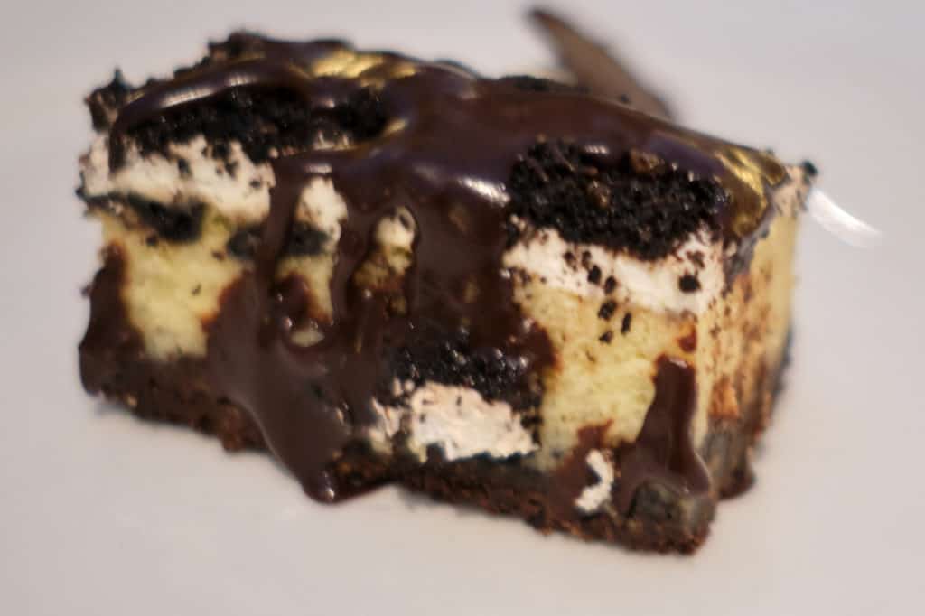 Cookies 'n Cream Cheesecake at Triton's Disney Wonder Lunch